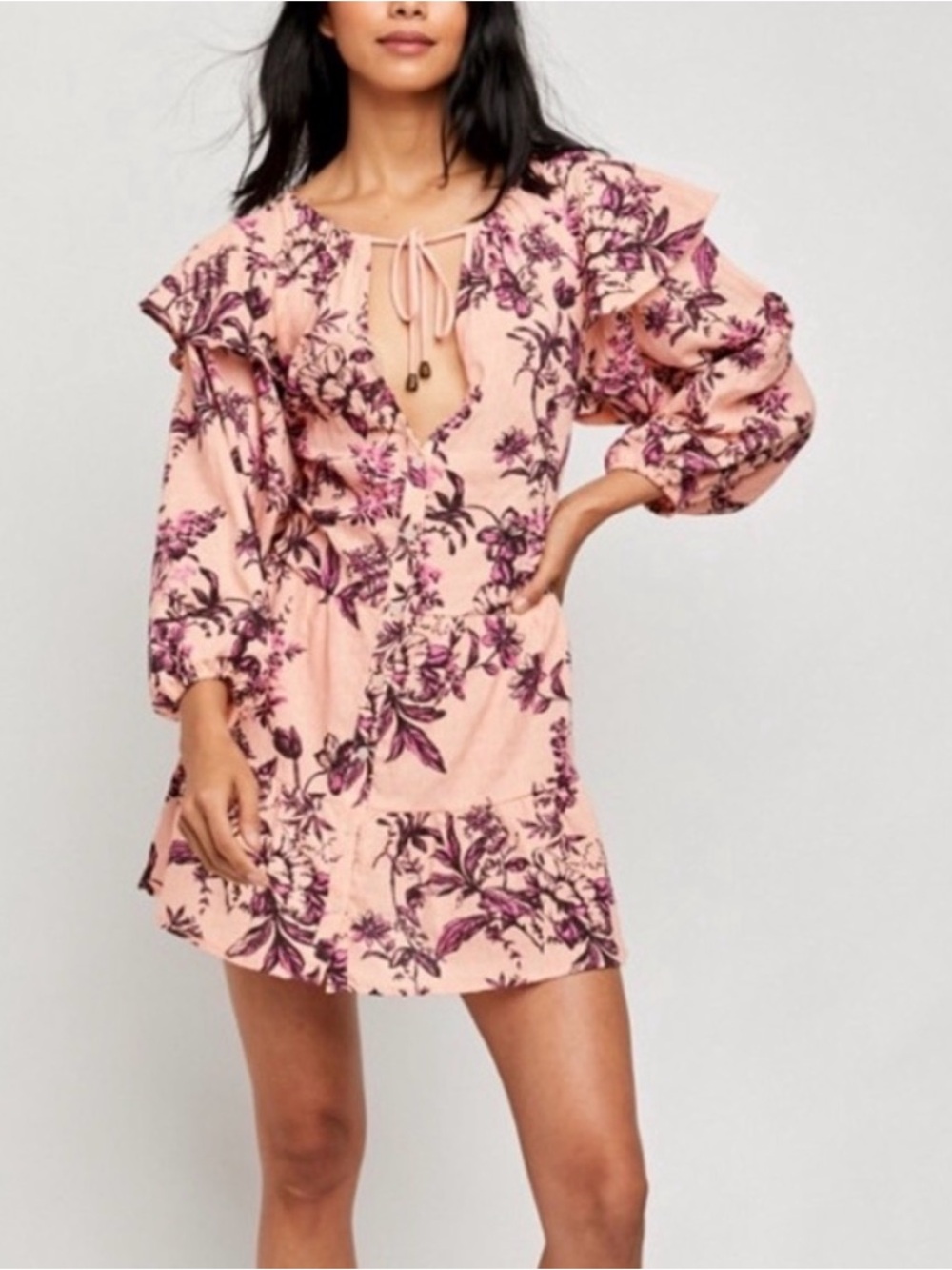 Free People Sunbaked Swing Dress - S